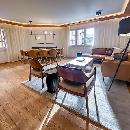 Chic Alpine Elegance: Designer Retreat In Samedan