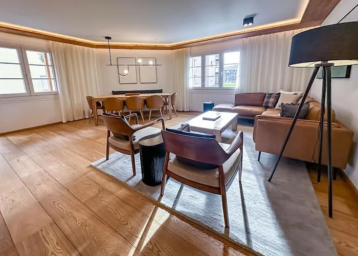 Chic Alpine Elegance: Designer Retreat In Samedan