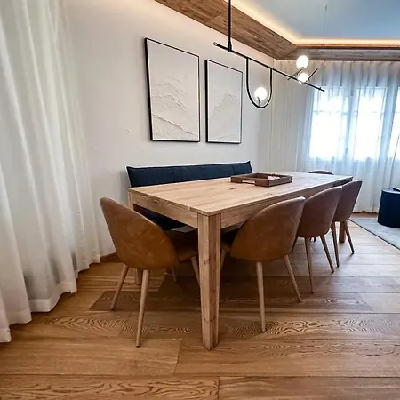 Chic Alpine Elegance: Designer Retreat In Apartment