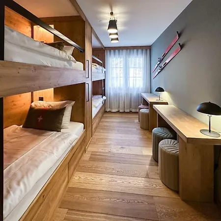 Chic Alpine Elegance: Designer Retreat In Apartment